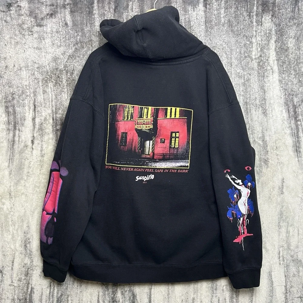 Suspiria Movie Black Pullover Hoodie Independent 3XL Screenprinted Pullover - Picture 9 of 10